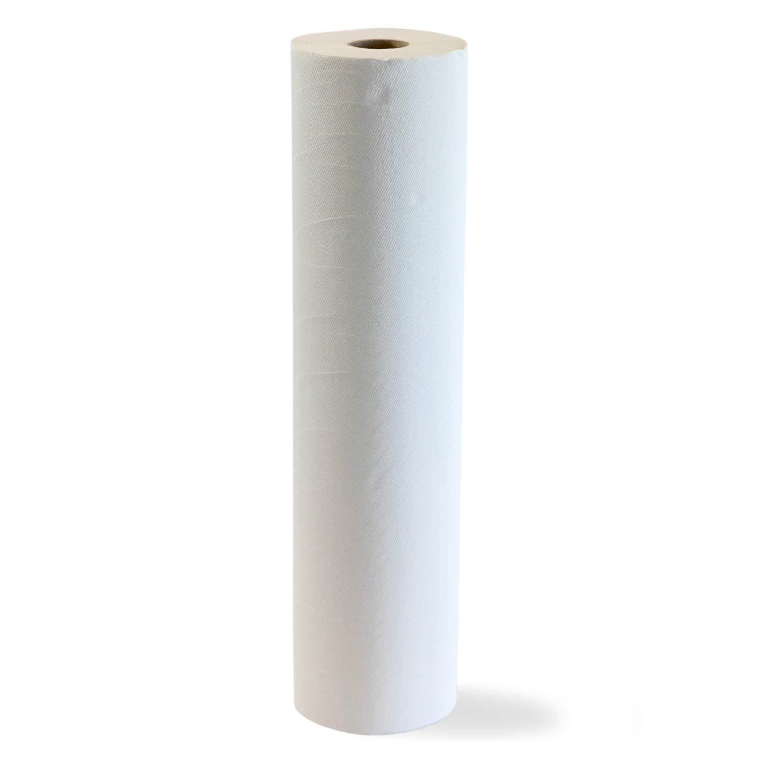 Drap d'examen en rouleau de ouate de cellulose recyclé blanche gaufré/collé  50 x 38 cm. Drap médical- Groupe PAREDES