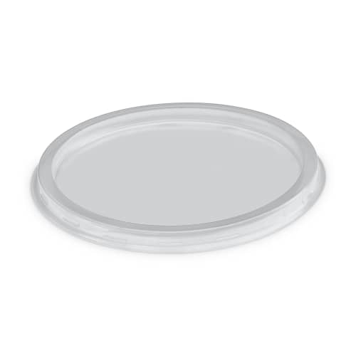 Couvercle pour pot à sauce rond transparent Ø121mm Alphaform photo du produit front L
