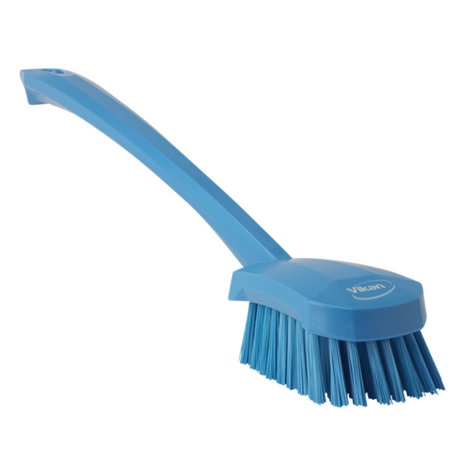 Brosse à main fibres médium alimentaire PLP 41,5cm bleu photo du produit