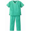 Pyjama de bloc SMS 45g/m² vert taille S Paredes Access photo du produit
