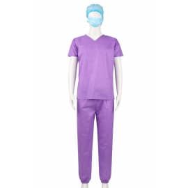 Pyjama de bloc SMS 35g/m² violet Paredes