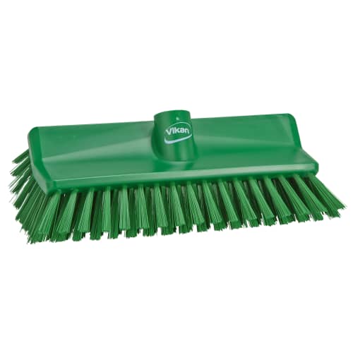 Balai lave-pont fibres médium alimentaire PLP 26,5cm vert Vikan photo du produit front L