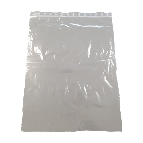 Sac plastique zip lock 350 x 450mm transparent 50µm photo du produit