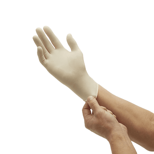 Gant de protection chimique latex Kimtech Science PFE taille M photo du produit front L