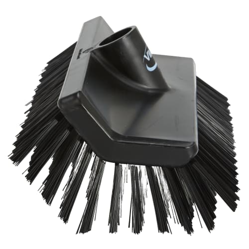 Balai lave-pont fibres médium alimentaire PLP 26,5cm noir Vikan photo du produit front L