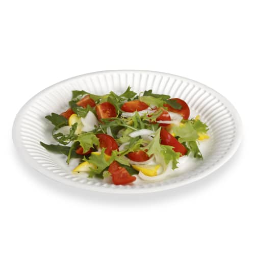 Assiette carton ronde blanche Ø180 mm Alphaform photo du produit front L