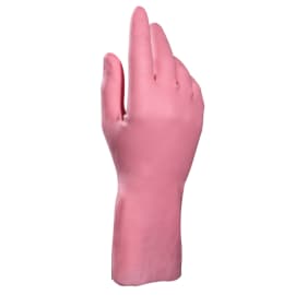 Gant de ménage latex rose flocké coton 30,5cm Mapa Professional Vital Eco 115 taille 6 Latex FSC