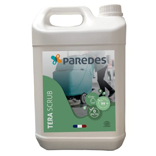 Détergent faible alcalin Ecocert Paredes Tera Scrub bidon de 5L photo du produit front L
