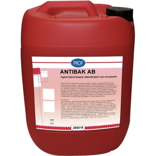 PROP Antibak AB détartrant blanchissant désinfectant bidon de 22kg photo du produit