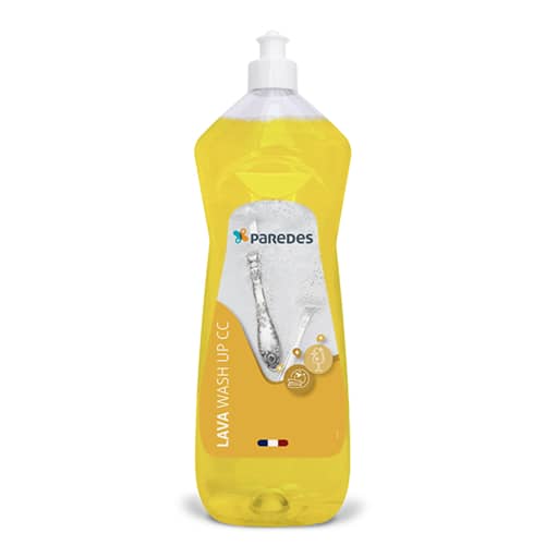 Liquide vaisselle plonge manuelle concentré Paredes Lava Wash UP CC flacon de 1L photo du produit front L