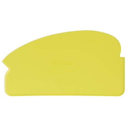 Racle-tout flexible détectable alimentaire PLP 16,5cm jaune Vikan photo du produit front L
