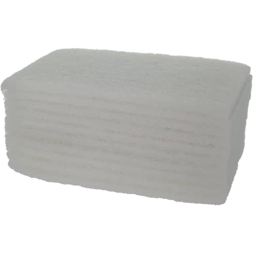 Tampon abrasif blanc Prodifa photo du produit front L