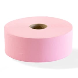Papier toilette rouleau géant rose 1 pli crêpé 600m continu Ecolabel Paredes Access