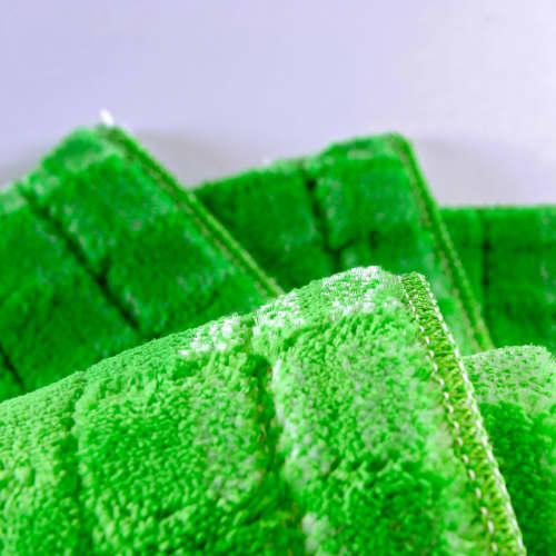 Bandeau de lavage microfibre Ultimate duo vert 43 x 14 cm à poches Decitex photo du produit front L