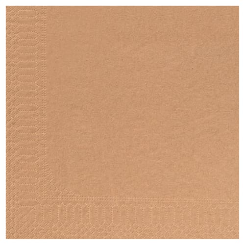 Serviette de table ouate Manufacture de l'Éphémère 39x39 2 plis kraft photo du produit front L