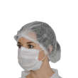 Masque d'hygiène 2 plis blanc à élastiques Hopen photo du produit
