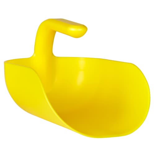 Pelle à ingrédients ergonomique alimentaire PLP 2L jaune Vikan photo du produit front L