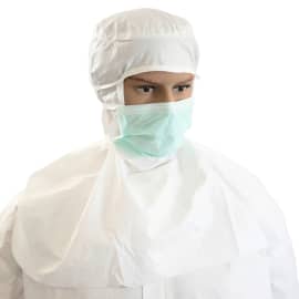 Heaume Cleanguard avec masque blanc Indutex