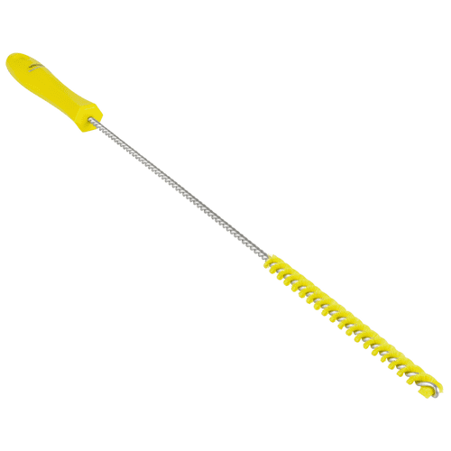 Écouvillon fibres dures alimentaire Ø1cm 50cm jaune Vikan photo du produit front L