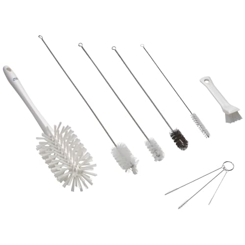Ensemble brosses et écouvillons alimentaires blanc Vikan photo du produit front L