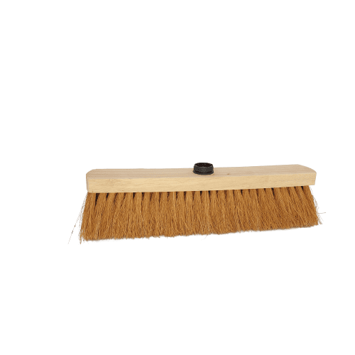 Balai coco bois 38 cm Brosserie Marchand photo du produit front L
