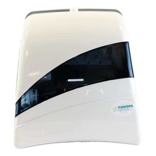 Distributeur d'essuie-mains rouleaux Paredes collection Paredis 3 blanc reconditionné photo du produit front L