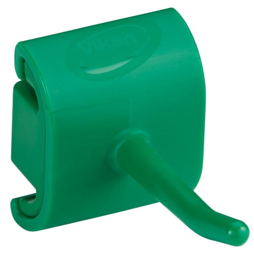 Support mural 1 crochet alimentaire PLP 4,1cm vert Vikan photo du produit front L