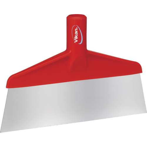 Grattoir à pas de vis alimentaire inox PLP 26cm rouge Vikan photo du produit front L