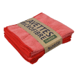 Lavette microfibre 38x38cm, Rouge Tampel photo du produit