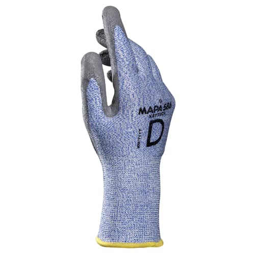 Gants de protection Mapa Professional anticoupure Krytech 586 enduction au bout du doigt, taille 8 photo du produit front L