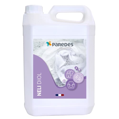 Pré-désinfectant linge Paredes Neli Diol bidon de 5L photo du produit front L