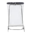 Support sac mobile inox à clapet 110L Rossignol photo du produit back S