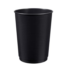 Corbeille papier plastique 40L noir Rossignol