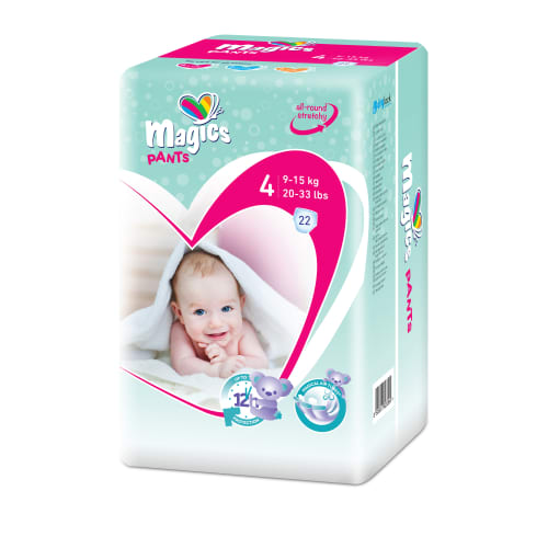 Couche culotte Magics Pants Maxi 9/15kg photo du produit front L
