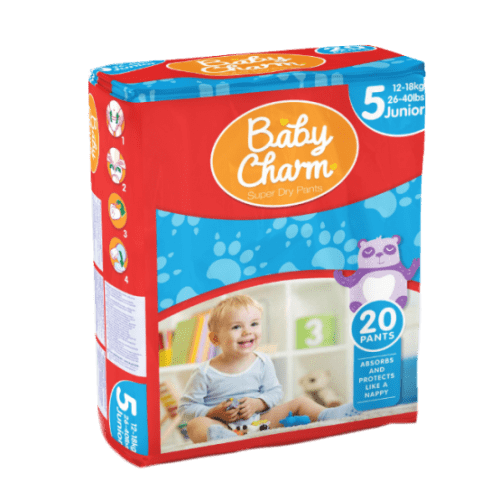 Couche culotte Baby Charm Super Dry Junior 12/18kg photo du produit front L