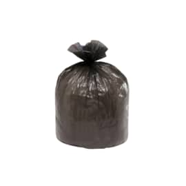 Sacs poubelle 100L noir 28µ sans lien Green Bag