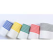 Bandeau de lavage Ultimate 3D Infinite blanc/jaune 11,5 x 50 cm Decitex photo du produit side S