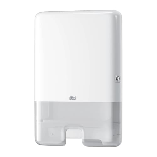 Distributeur d'essuie-mains pliés H2 blanc Tork photo du produit front L