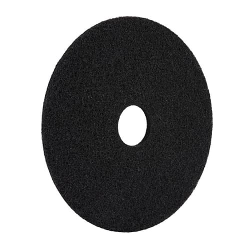 Disque noir 3M pour autolaveuse et monobrosse Ø406mm photo du produit front L