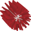 Brosse cylindrique fibres médium alimentaire PLP Ø9cm rouge Vikan photo du produit