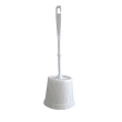 Ensemble porte balayette sanitaire Brosserie Marchand plastique blanc photo du produit
