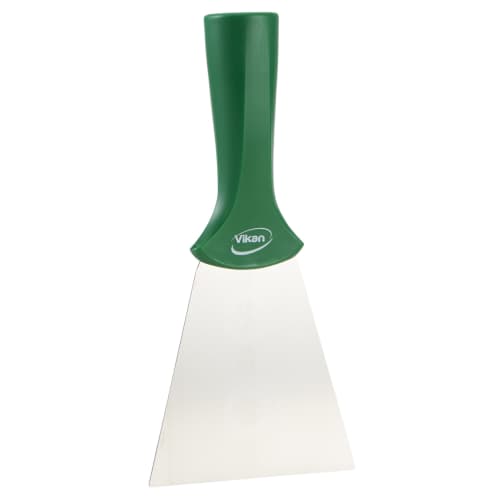 Grattoir à pas de vis alimentaire inox PLP 10cm vert Vikan photo du produit front L