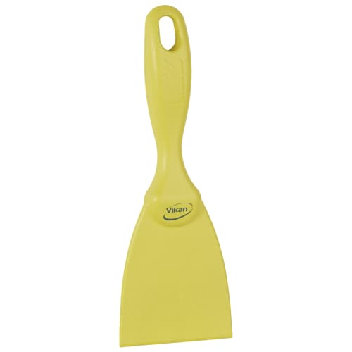Grattoir à main détectable alimentaire PLP 7,5 cm jaune Vikan photo du produit front L
