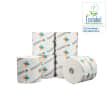 Essuie-mains rouleau blanc 200m certifié Ecolabel Paredes photo du produit