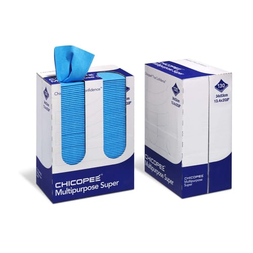 Essuyage non tissé Multipurpose Super Chicopée bleu 34 x 53 cm photo du produit front L
