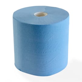 Bobine essuyage bleue 2 plis 1000 formats 26 x 35 cm photo du produit