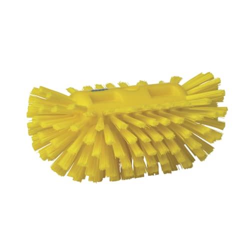 Brosse à cuve fibres dures alimentaire PLP 20,5cm jaune Vikan photo du produit front L