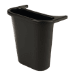 Bac latéral de recyclage pour grandes corbeilles 4,7L noir Rubbermaid photo du produit