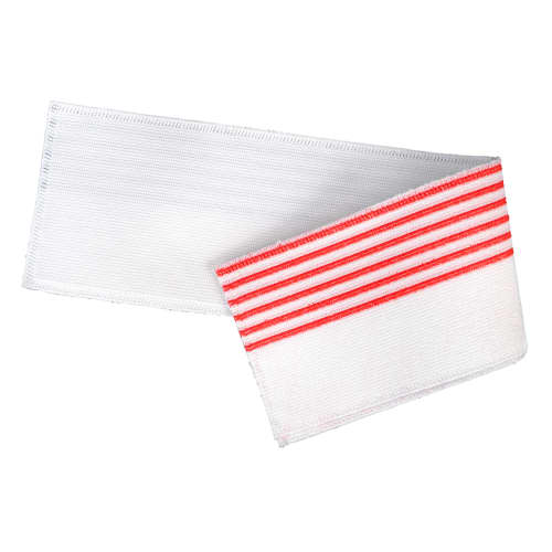 Bandeau de lavage Ultimate 3D Infinite blanc/rouge 11,5 x 50 cm Decitex photo du produit front L