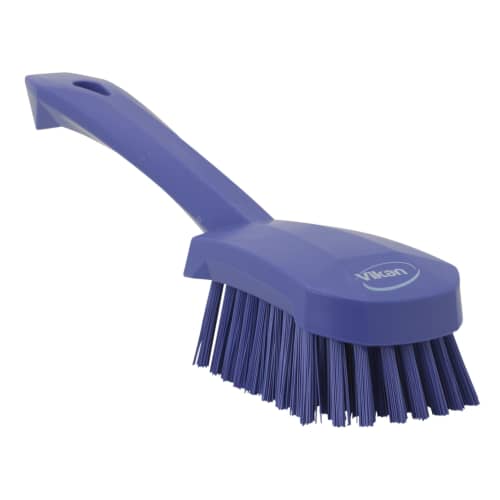 Brosse à main fibres dures alimentaire PLP 27cm violet Vikan photo du produit front L